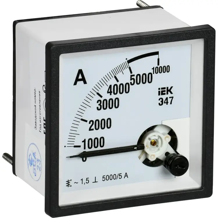 Амперметр IEK э47 IPA10-6-5000-E