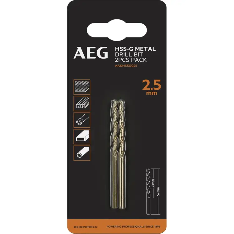 Сверло AEG AAKHSSG025 4932479305