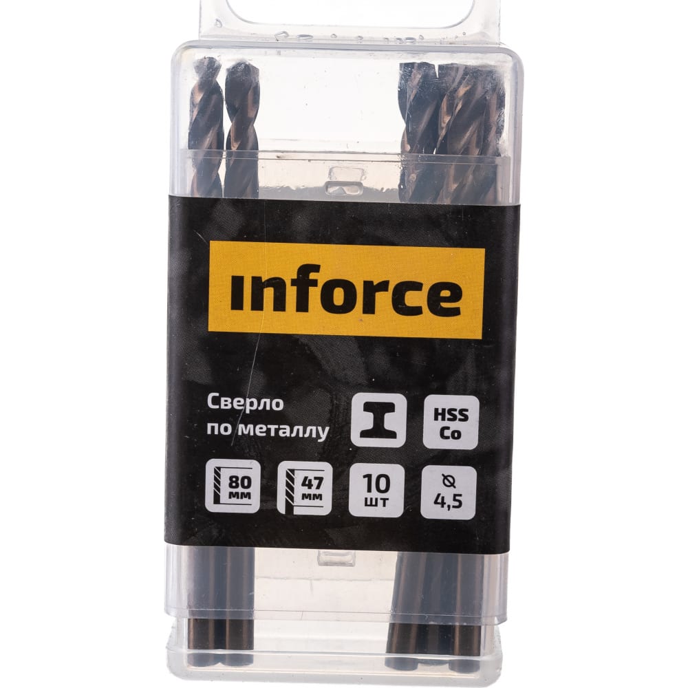 Сверло по металлу Inforce 11-01-445