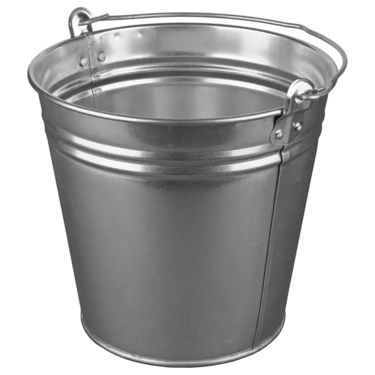 Оцинкованное ведро для непищевых продуктов Без бренда 39300-07 Оцинкованное ведро для непищевых продуктов Без бренда 39300-07