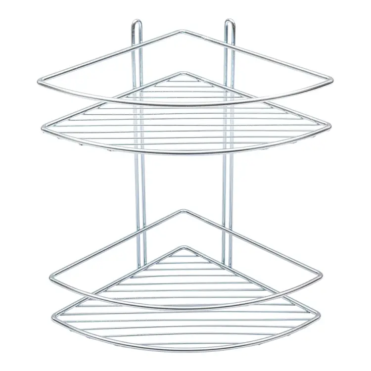 2-ярусная угловая полка для ванной Rosenberg RUS-385320