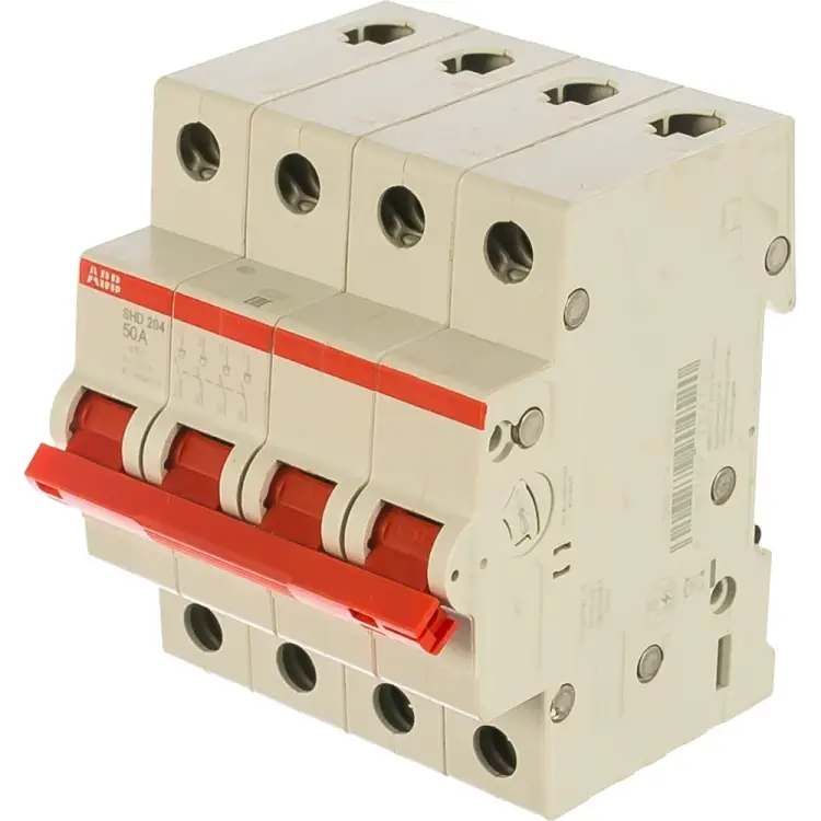 Четырехполюсной рубильник ABB SHD204/50 2CDD274111R0050