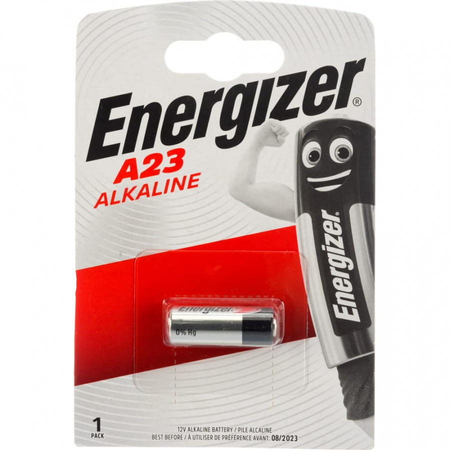 Батарейка Energizer A23 12В бл/1 щелочная