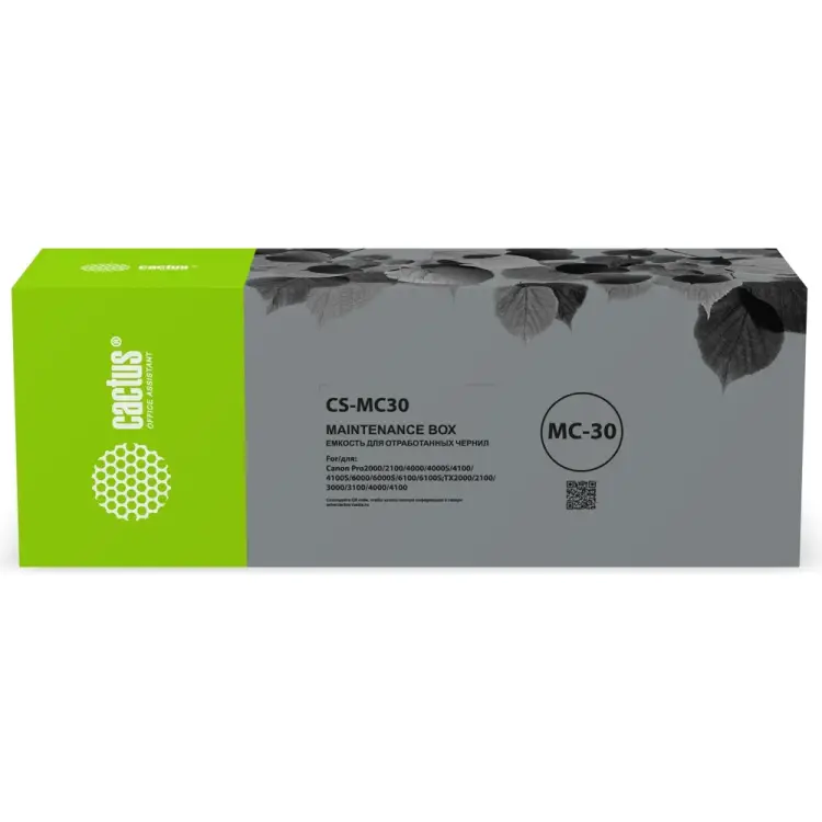 Бункер для Canon imagePROGRAF PRO-2000, PRO-4 Cactus MC-30 1914857 Бункер для Canon imagePROGRAF PRO-2000, PRO-4 Cactus MC-30 1914857