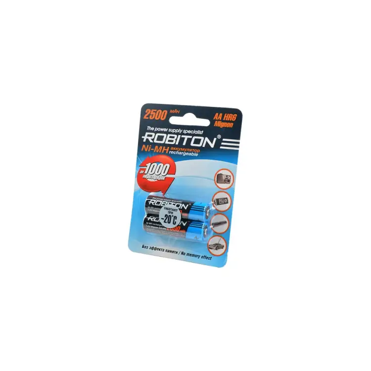 Аккумулятор Robiton 2500MHAA-2 8793 BL2