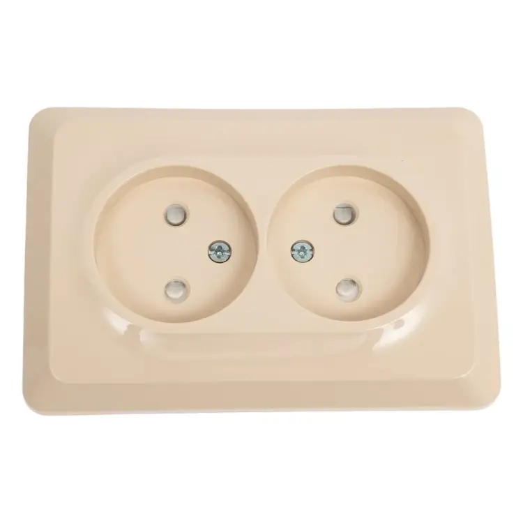 Двойная розетка Systeme Electric этюд PC16-106K