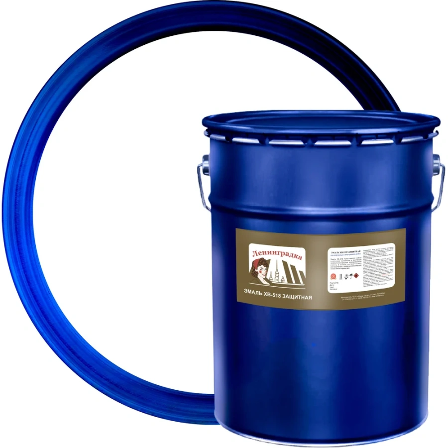 Эмаль ЛЕНИНГРАДКА ХВ-518 УТ000006092 Эмаль ЛЕНИНГРАДКА ХВ-518 УТ000006092