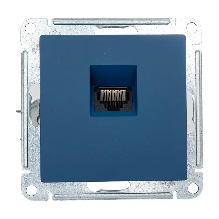 Розетка Systeme Electric Atlasdesign аквамарин ATN001181