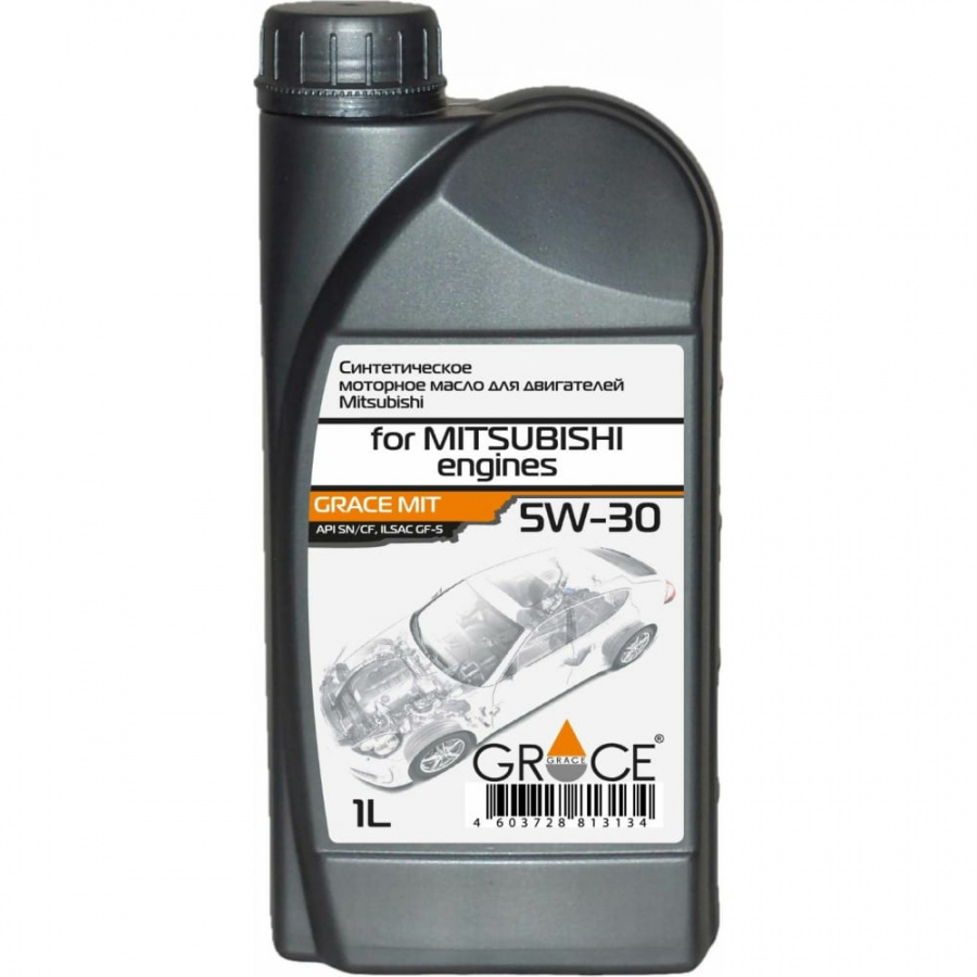 Моторное синтетическое масло GRACE LUBRICANTS MIT 5W-30