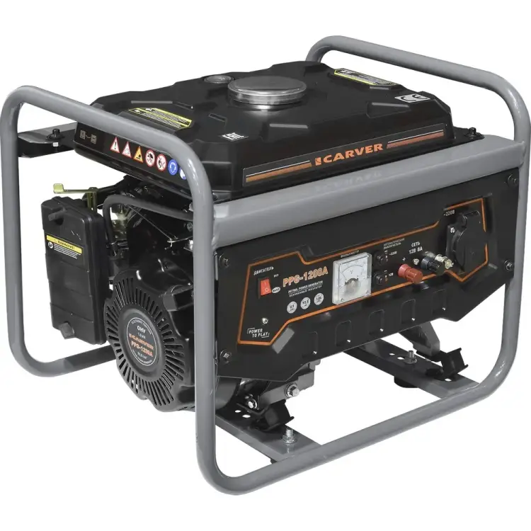 Бензиновый генератор CARVER PPG- 1200А 01.020.00008 Бензиновый генератор CARVER PPG- 1200А 01.020.00008