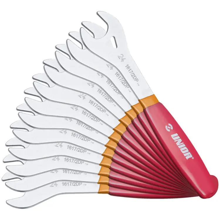 Профессиональный набор ключей для коничесикх гаек Unior 626602 Профессиональный набор ключей для коничесикх гаек Unior 626602