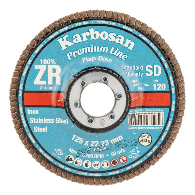 Круг лепестковый ABRAFORM P-120 AF-FLAP-FT-125-P120-ZR100 Круг лепестковый ABRAFORM P-120 AF-FLAP-FT-125-P120-ZR100