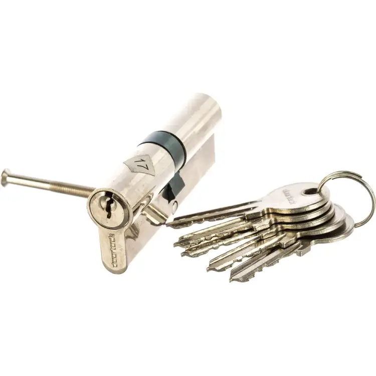 Никелированный цилиндровый механизм Doorlock V 2200Z N Variant 79003