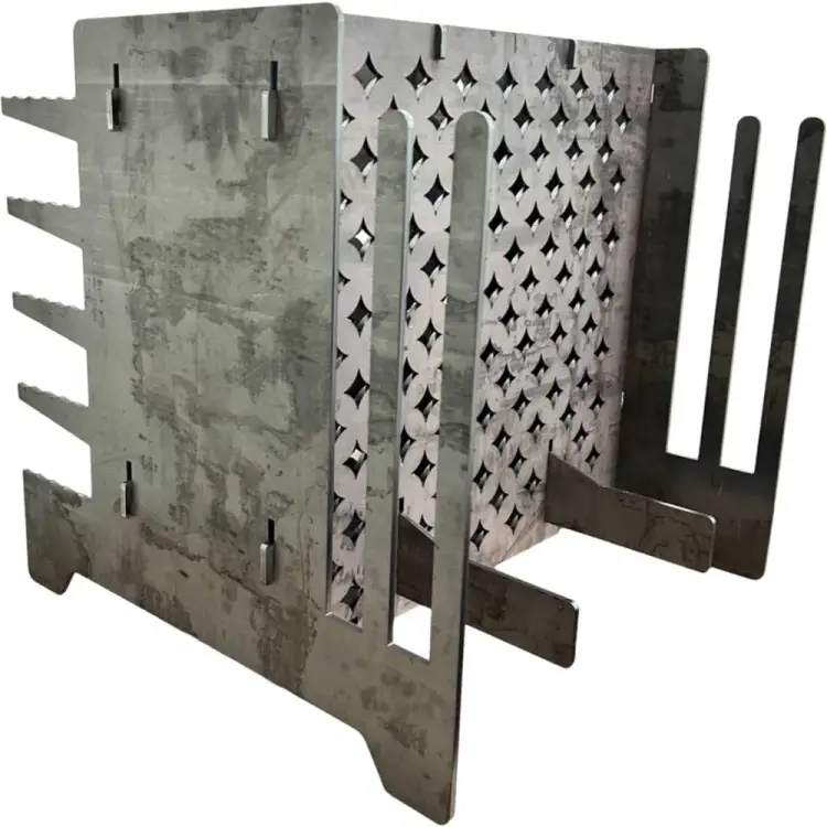 Разборный вертикальный мангал плита НАЮ ВМП5-С Разборный вертикальный мангал плита НАЮ ВМП5-С