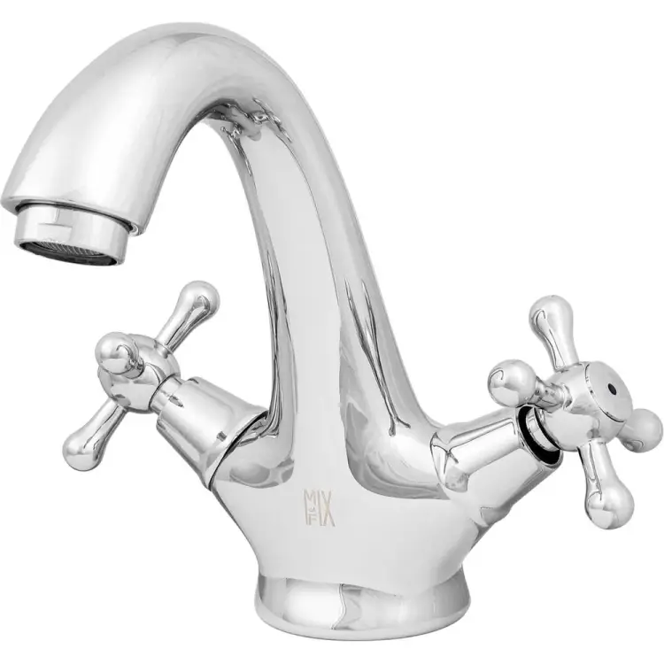 Двуручный смеситель для умывальника Mix&Fix Соффрон тов-114493