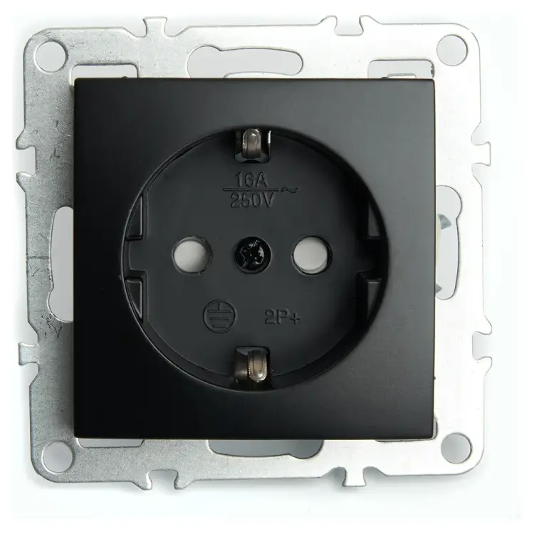 Одноместная розетка STEKKER Эрна PST16-9110-03 49154