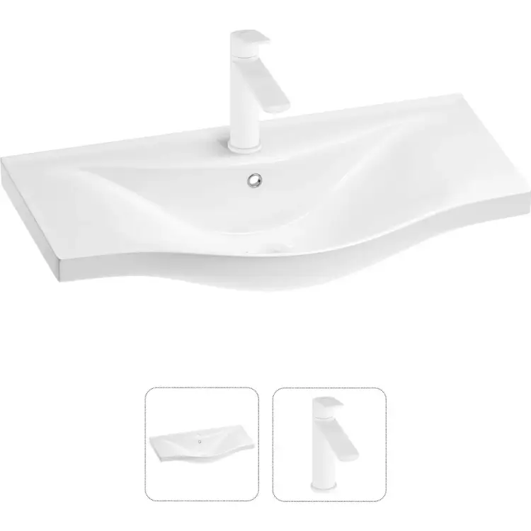 Раковина для ванной Wellsee Bisou 201000920