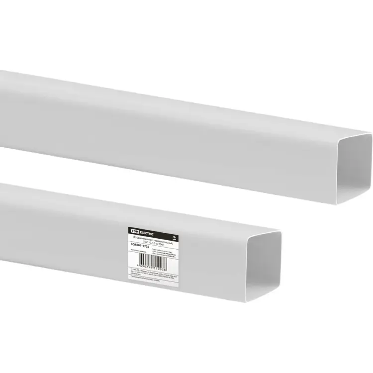 Пластиковый прямоугольный воздуховод TDM ELECTRIC SQ1807-1722