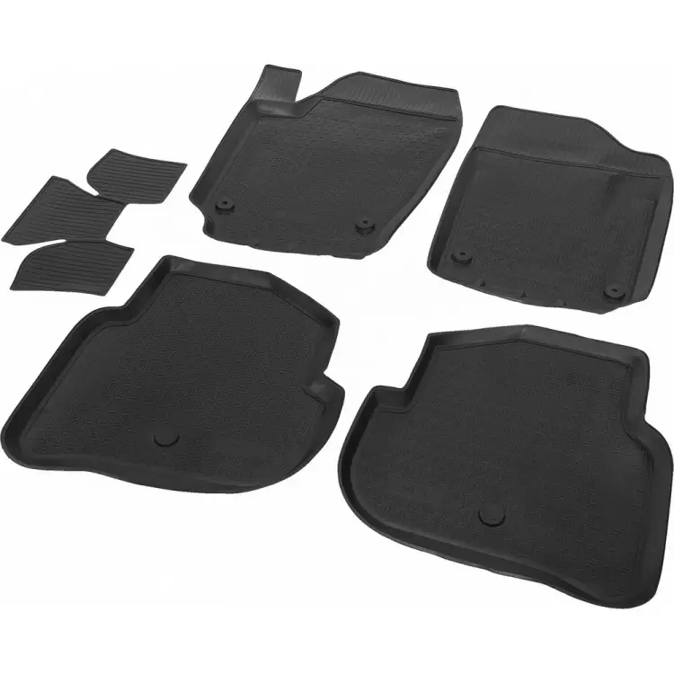 Коврики салона для Volkswagen Polo седан 2010-н.в. Rival 15804003