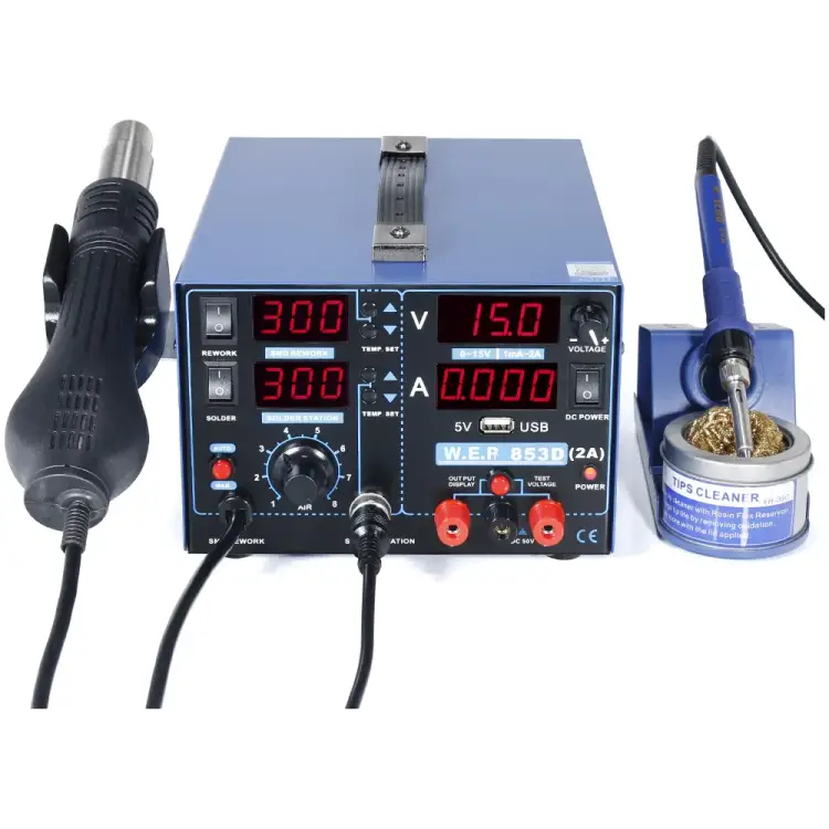 Паяльная станция W.E.P 853D USB М0949055