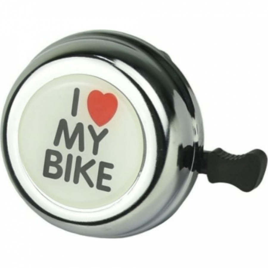 Стальной стандартный звонок JOY KIE 54BF-06I Love my Bike