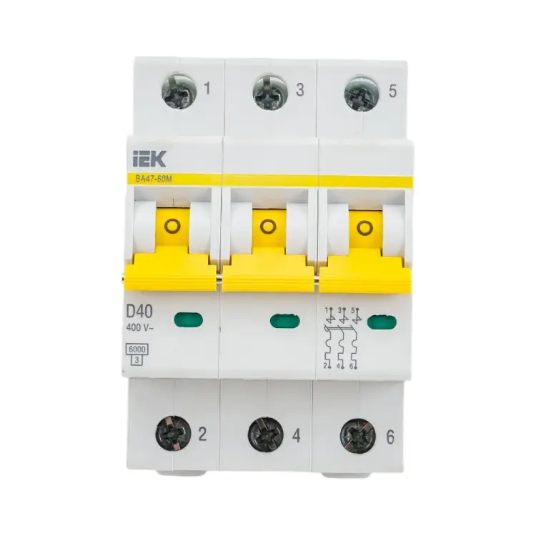 Автоматический выключатель IEK ВА47-60M MVA31-3-040-D