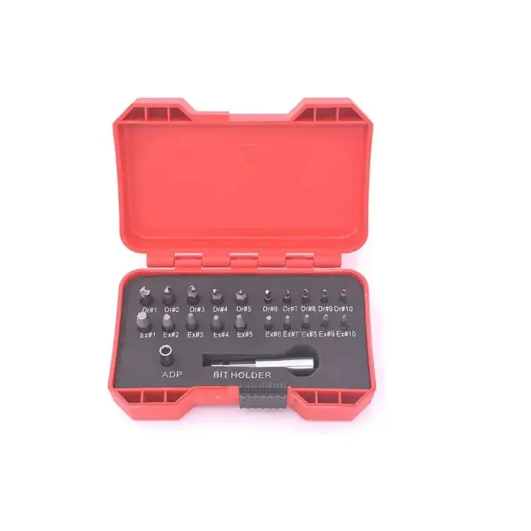 Экстракторы для выкручивания сломанных саморезов и болтов Vitatools ekstraktory-nabor-22sh Экстракторы для выкручивания сломанных саморезов и болтов Vitatools ekstraktory-nabor-22sh