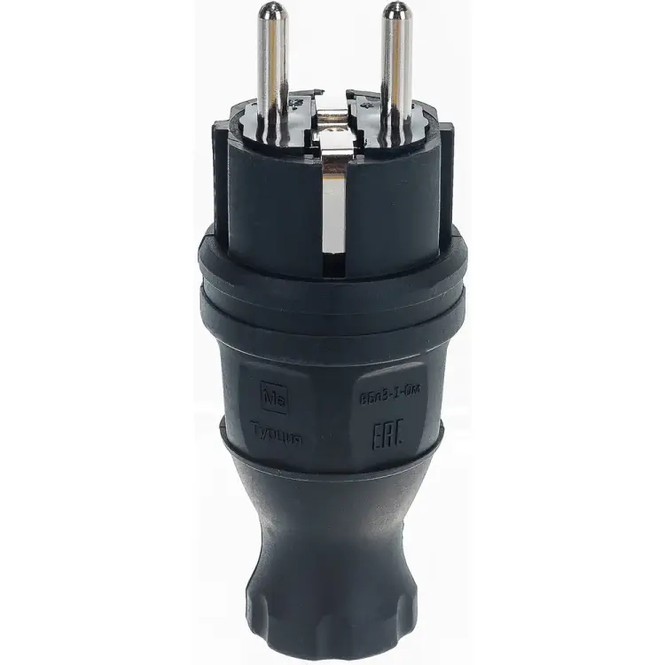 Электрическая вилка IEK ОМЕГА ВБп3-1-0м PKR01-016-2-K02 Электрическая вилка IEK ОМЕГА ВБп3-1-0м PKR01-016-2-K02