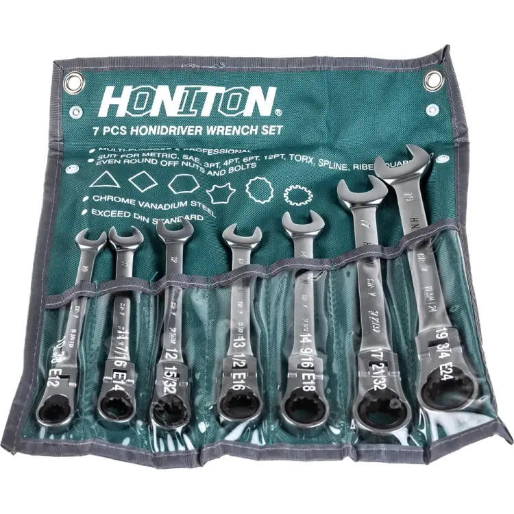 Набор комбинированных шарнирных ключей HONITON В0000000188247