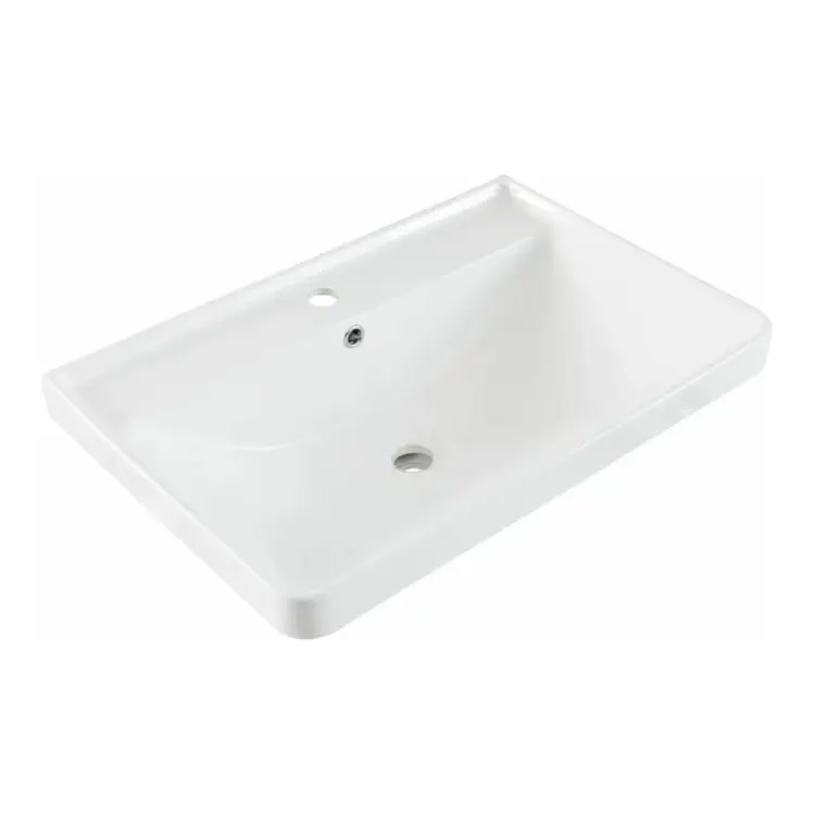 Накладная керамическая раковина Aquanet Ирис 301804