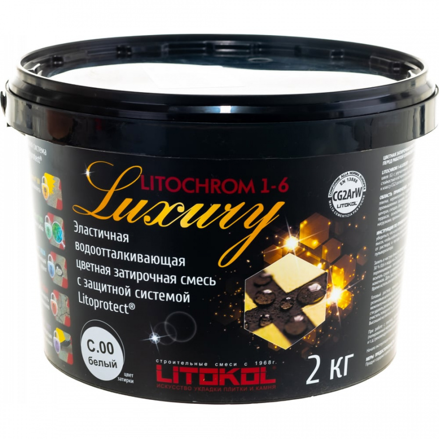 Затирочная смесь LITOKOL LITOCHROM 1-6 LUXURY C.00