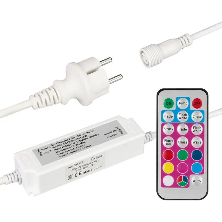 Контроллер Ardecoled ARD-cLAssic-sYNc-RGB-4000LeD White 31213 Контроллер Ardecoled ARD-cLAssic-sYNc-RGB-4000LeD White 31213