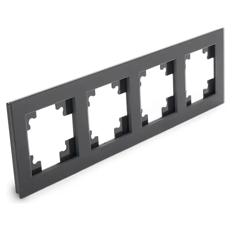 Четырехместная горизонтальная рамка STEKKER GFR00-7004-05 39521