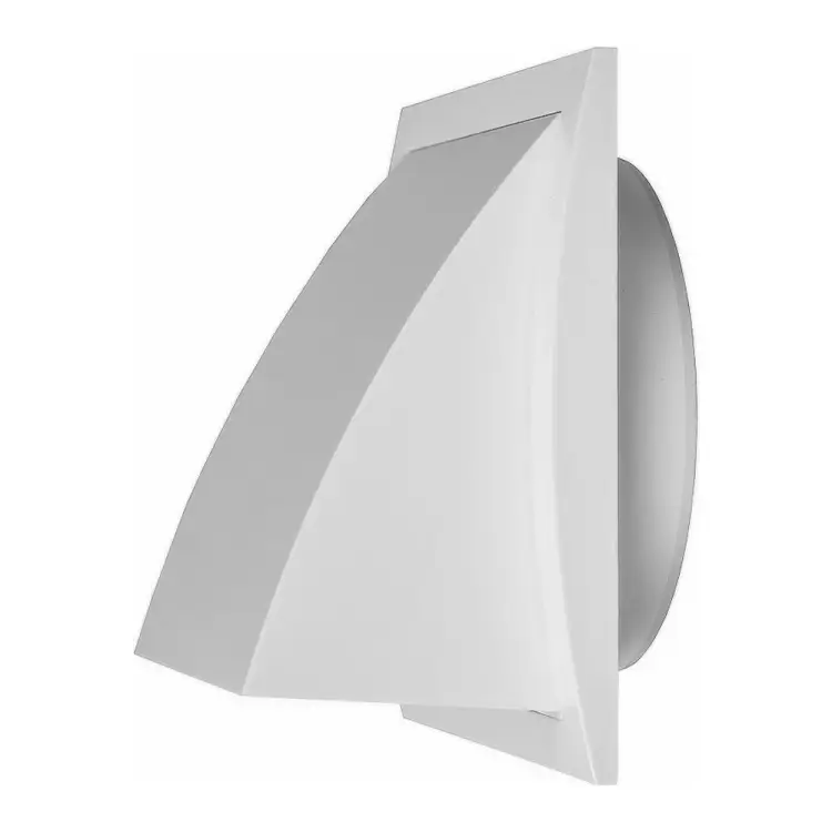 Вытяжной выход стенной Эвент 175К125ФВ, белый