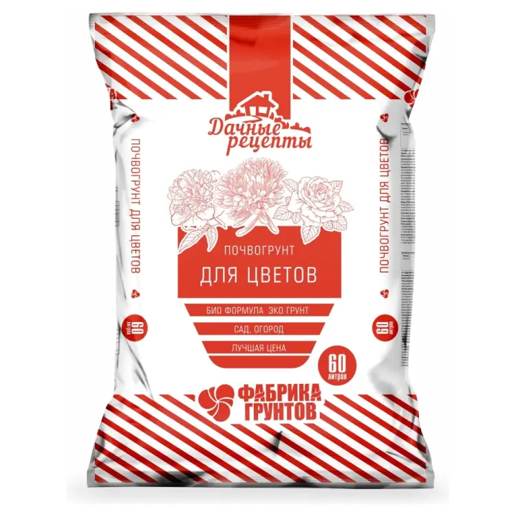 Почвогрунт Дачные рецепты Дачные рецепты "Для цветов" 0828