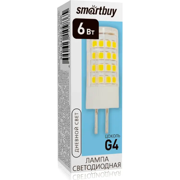 Светодиодная лампа Smartbuy SBL-G4220-6-40K Светодиодная лампа Smartbuy SBL-G4220-6-40K