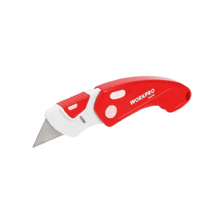 Пластиковый нож складной WORKPRO WP211004