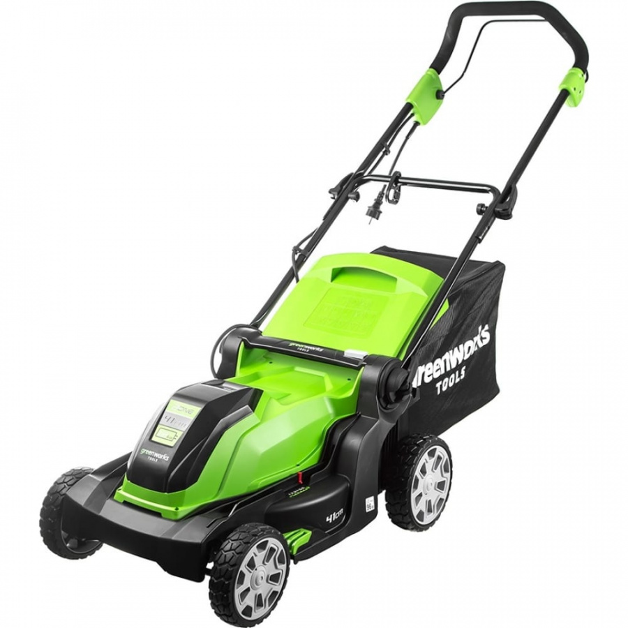 Электрическая газонокосилка GreenWorks GLM1241