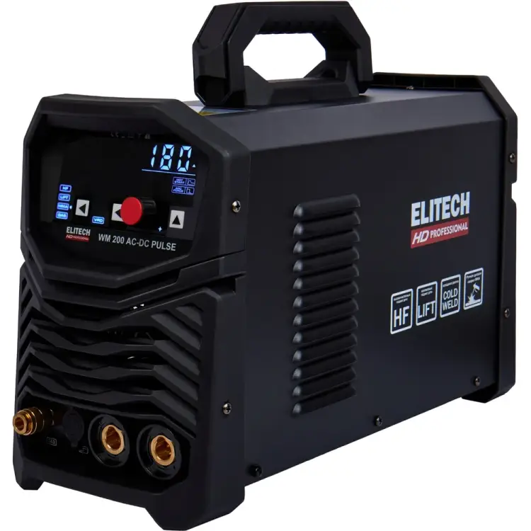 Инверторный сварочный аппарат Elitech HD WM 200 AC-DC Pulse 204476 Инверторный сварочный аппарат Elitech HD WM 200 AC-DC Pulse 204476