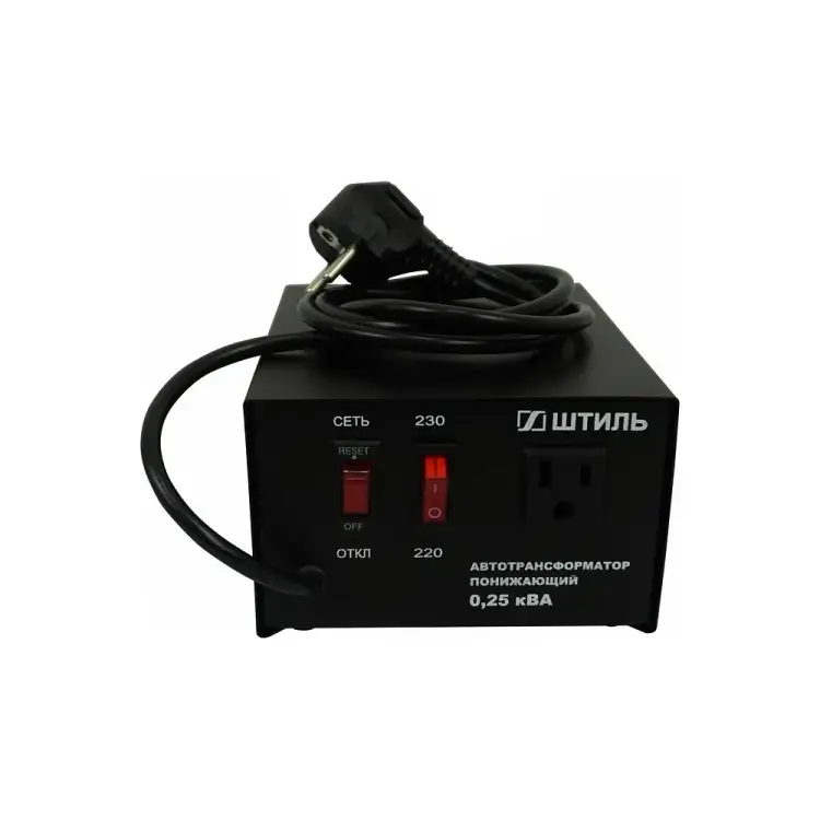 Автотрансформатор Штиль 230-220/СТО-0,25-50 ч/к