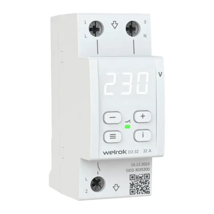 Реле напряжения Welrok D2-32 4660251140076