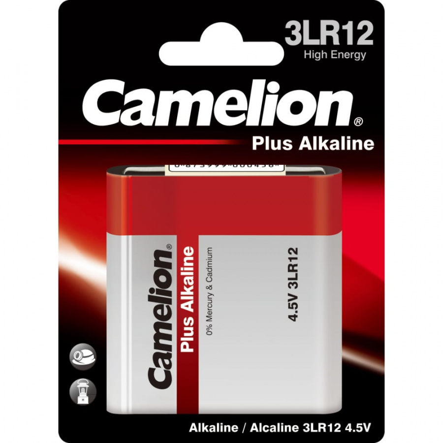 Батарейка Camelion Plus Alkaline 3LR12 BL-1 4.5В