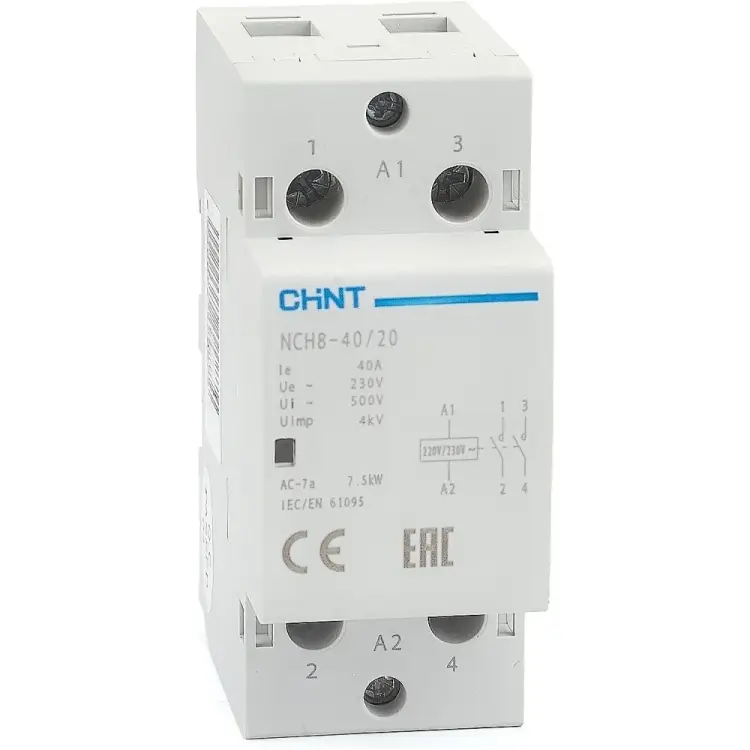 Модульный контактор CHINT NCH8-40/20 256081