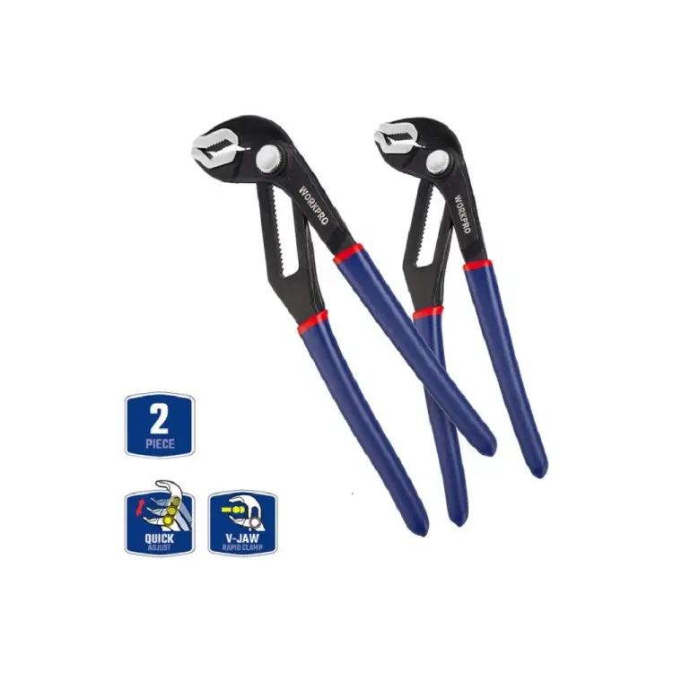 Быстрорегулируемые клещи переставные WORKPRO WP201005