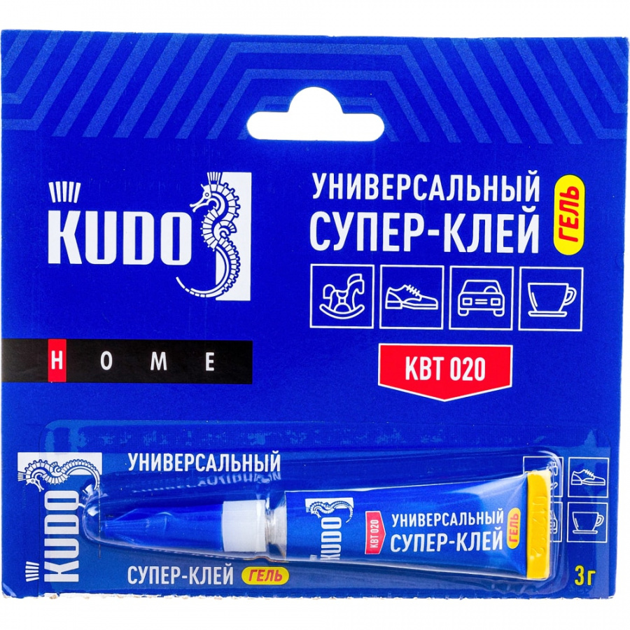 Универсальный цианоакрилатный клей KUDO КВТ-020