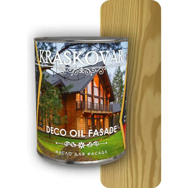 Масло для фасада Kraskovar Deco Oil Fasade 1229