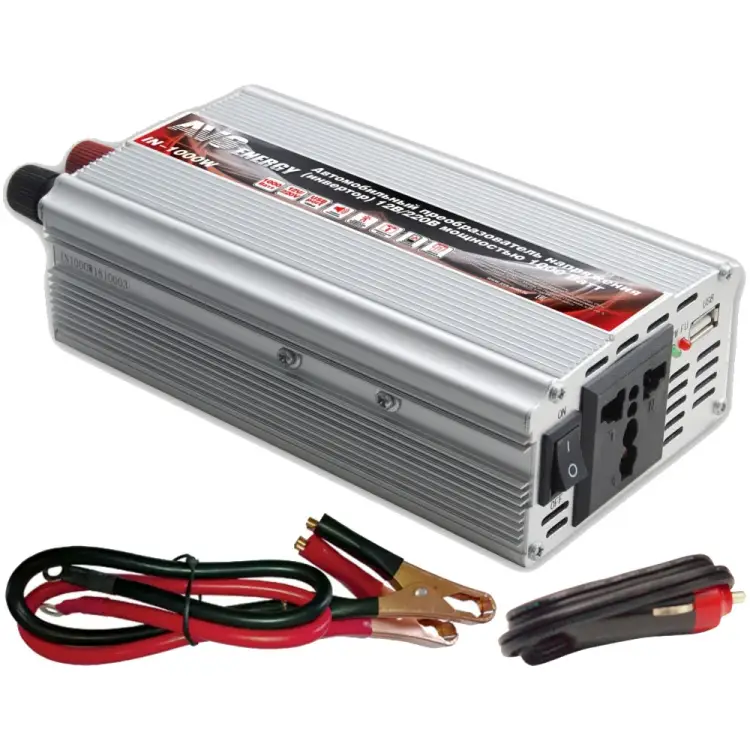 Автомобильный инвертор AVS IN-1000W 43113