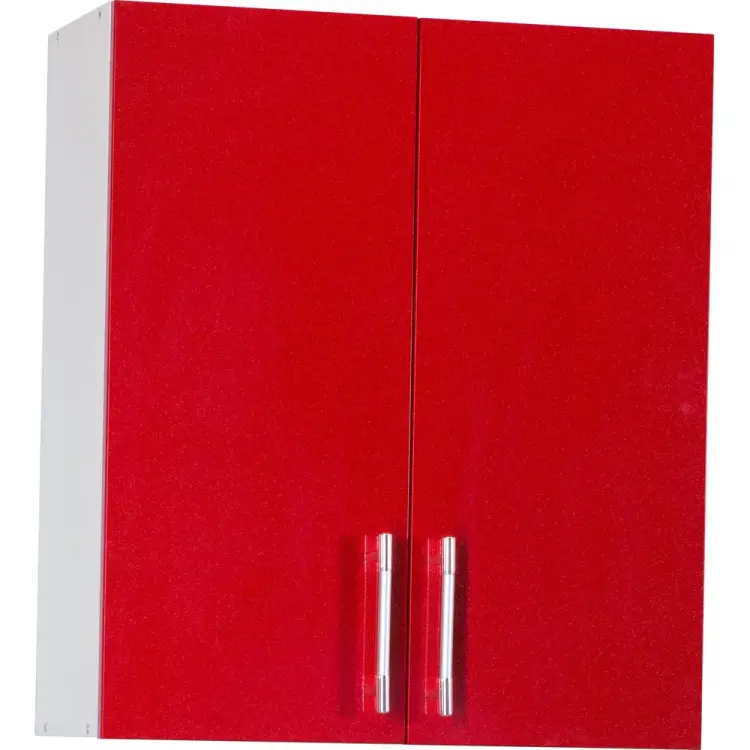 Шкаф для посуды SANTREK 60 красный металлик (с сушкой) фасад МДФ 47984