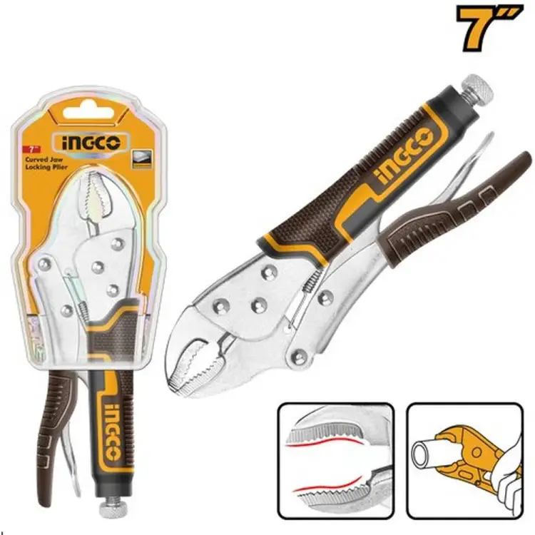 Зажимные клещи INGCO HCJLW0207