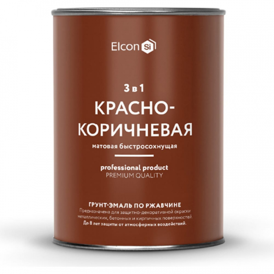 Грунт-эмаль по ржавчине Elcon 00-00462300